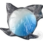 Frost Symbol Snowfall Plastic Christmas Tree Ball 10cm